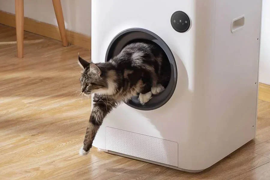 automatic cat litter cleaner