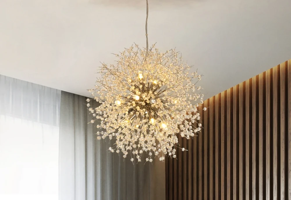 round globe chandelier